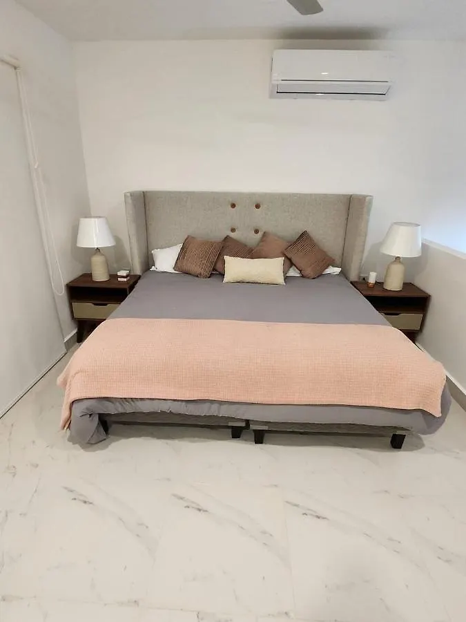 Casa De Tres Recamaras Con Alberca Compartida Con Hermosas Vistas A La Jungla Y Cerca De Todo, Ruinas, Cenotes, Laguna, Playa, Con Cochera Privada Tulum Prázdninový dům